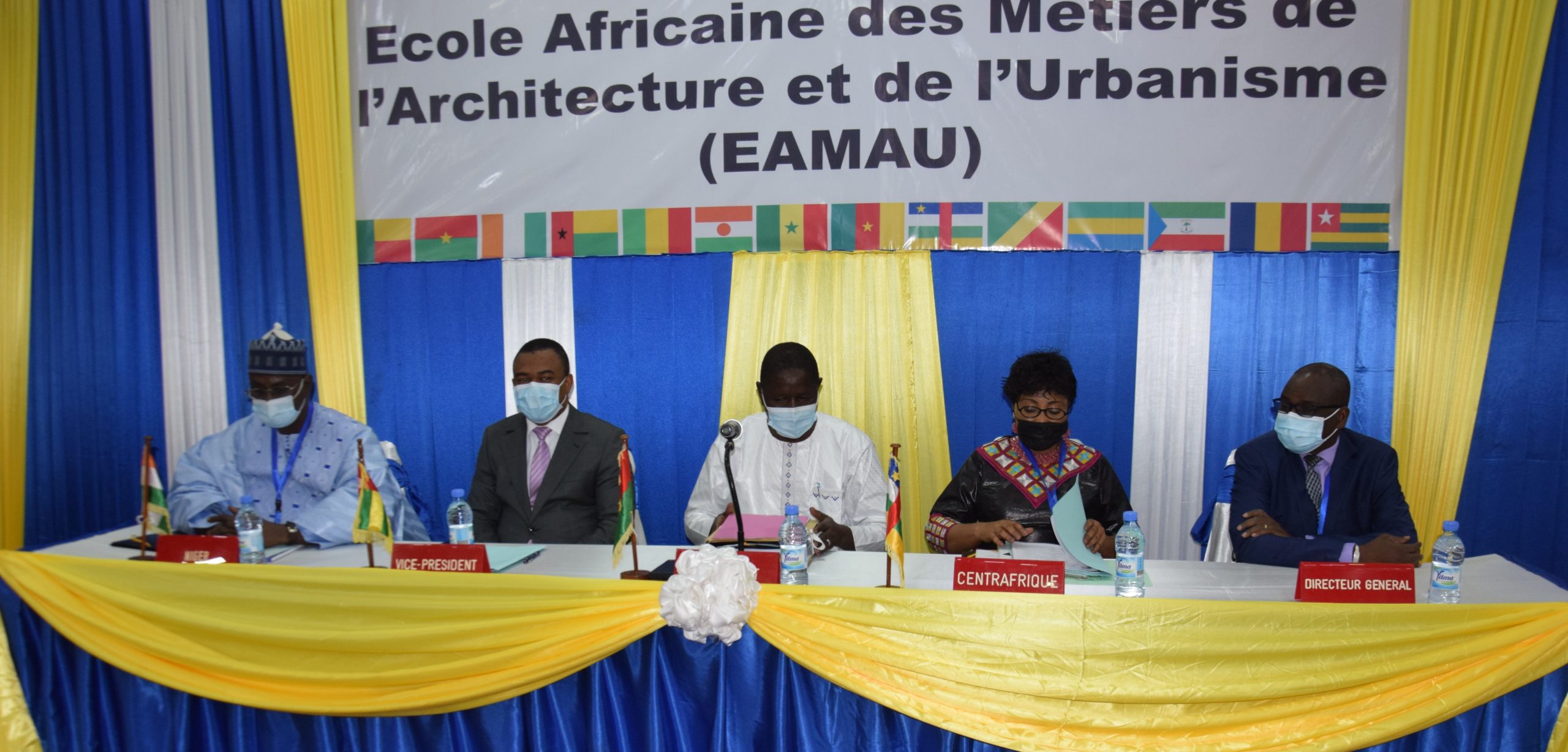 10/12/2021  Conseil des Ministres de la 39ème Session Ordinaire du Conseil d’Administration de  l’EAMAU à Ouagadougou (Burkina Faso)