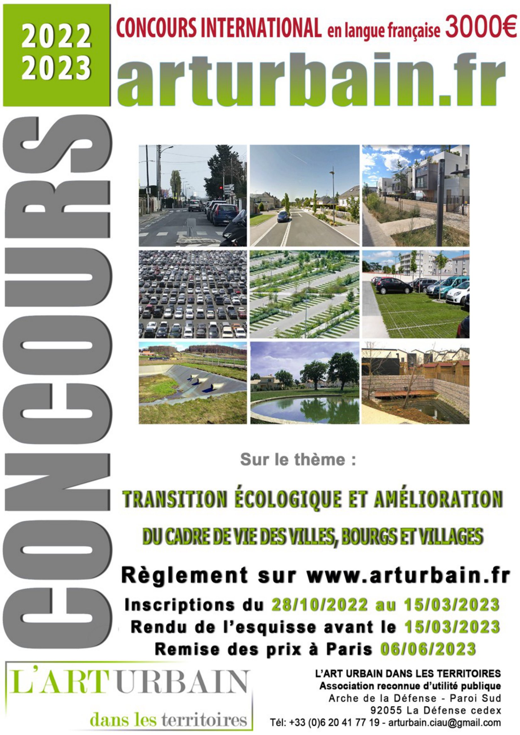 Concours International arturbain.fr 2022 / 2023