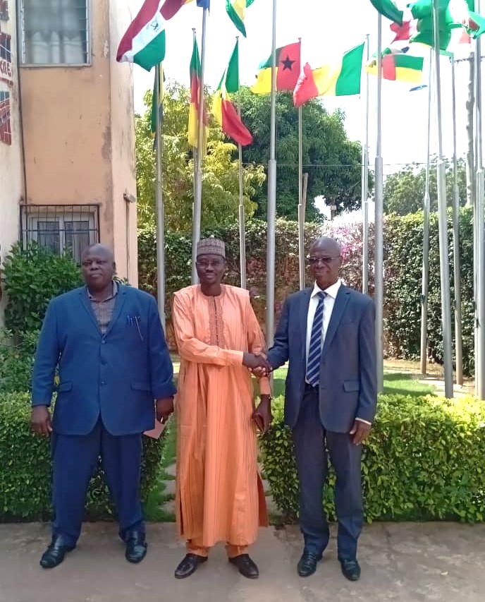 Visite du Représentant pays de l’Agence Universitaire de la Francophonie (AUF) à l’EAMAU