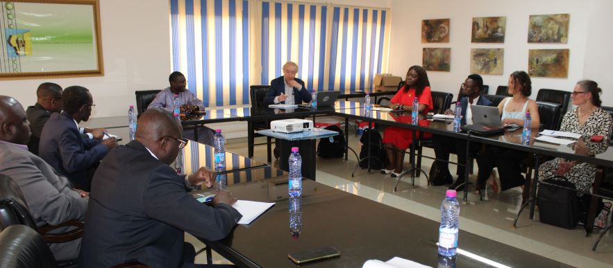 Une délégation du projet « AAF : Afrique Architecture et Formation » reçue par le Directeur Général de l’EAMAU